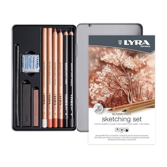 Lyra Rembrandt Sketching Pencils & Accessories Set